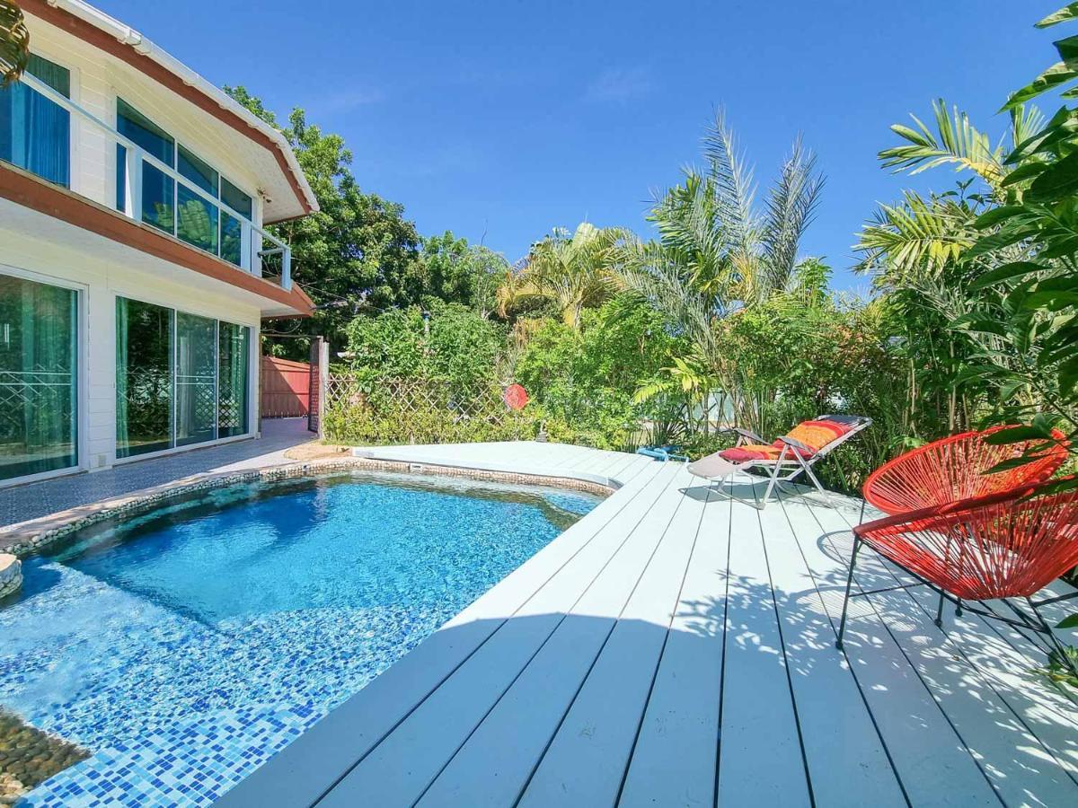 Tina'S Living Paradise - Guesthouses With Private Pool Ban Phe Exterior photo